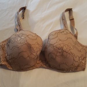 Cacique Intimates & Sleepwear - Cacique full support nude lace bra euc Cacique Intimates & Sleepwear - Cacique full support nude lace bra euc